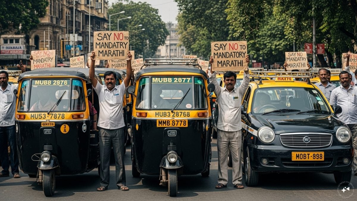 चालकांसाठी मराठीची परीक्षा: मनसेने रस्त्यावर वर्ग घेतले, 1 मे जवळ आल्यावर अमित ठाकरेंचा ‘तुम्हाला मारून टाकू’ असा इशारा मुंबई-न्यूज न्यूज